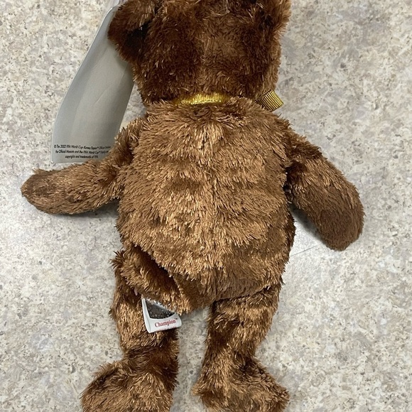 Ty Beanie Baby Champion Costa Rica The Bear 8.5" Flag Nose FIFA 2002 Special Tag - Picture 3 of 8